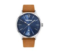 Timberland Northampton TDWJB2000350 Men's 45mm Blue Dial Quartz Watch - Brown Leather Strap with Two Extra Straps