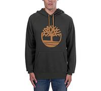 Timberland Northwood Tfo Tree Logo Brushback Hoodie Duffel Bag Felpa, Verde, M Uomo