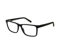 Timberland Occhiali TB1711 002 Nero Rettangolo Cerchio Completo Plastica, Uomo
