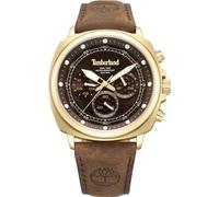 Timberland Orologio Analogico al Quarzo Uomo con Cinturino in Pelle TDWGF0042003