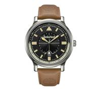 Timberland Orologio analogico da uomo con quadrante color antracite-TDWGB2132201, marrone, Cinturino