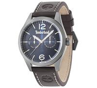 Timberland Orologio Analogico Quarzo Uomo con Cinturino in Pelle 15018JSU/03