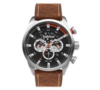 Timberland Orologio Analogueico Quarzo Uomo con Cinturino in Pelle TDWGF2100602