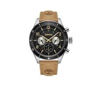 Timberland Orologio Analogueico Quarzo Uomo con Cinturino in Pelle TDWGF2201002
