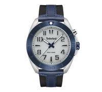 TIMBERLAND OUTLET Timberland TDWGP2201603-Orologio analogico da Uomo con quadrante Grigio, Cinturino Nero TDWGP2201603
