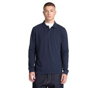 Timberland - Polo a Maniche Lunghe Oyster River Regular da Uomo in blu scuro, Uomo, blu, Taglia: XL