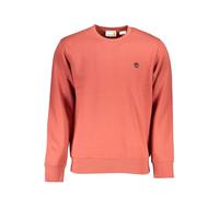 Timberland Oyster River Tfo Chest Logo Brushback Crew Neck Chili Oil-App Maglia di Tuta, Olio di Peperoncino, M Uomo