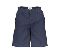Timberland Abbigliamento Uomo Bermuda Pantalone Blu 31 4 Tasche, Bottone E Zip,