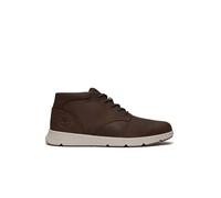 Timberland Parker Street Mid, Stivali Sneaker Uomo, Marrone Scuro Pieno Fiore, 44 EU