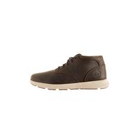 Timberland Parker Street Mid, Stivali Sneaker Uomo, Marrone Scuro Pieno Fiore, 46 EU