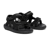 Timberland Perkins Row-2-strap - Sandali a Punta Aperta Unisex Bambini, Nero (Black Xv0), 30 EU