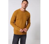 Timberland - Phillips Brook Cable Crew Neck Sweater Marrone - Abbigliamento L Marrone