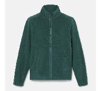 Timberland - Pile a Zip Intera da Uomo in verde scuro, Uomo, verde, Taglia: 3XL