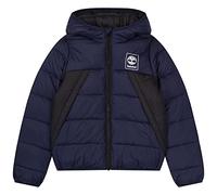 Timberland - Piumino con Cappuccio Blu 100% Poliammide 6ANNI