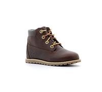 Timberland Pokey Pine - Stivali classici Unisex Bambini, Marrone (Dark Rubber 3D2), 21 EU