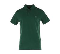 Timberland - Polo a Maniche Corte in Misto Cotone - -Tops -Uomo -Verde -L