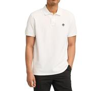 Timberland Polo da Uomo Millers River – Bianco Taglia S (Codice TB0A6BX4100)