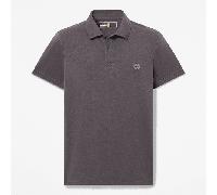 Timberland - Polo Elasticizzata a Maniche Corte Millers River da Uomo in grigio scuro, Uomo, grigio, Taglia: M
