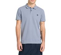 Timberland - Polo Elasticizzata Uomo a Manica Corta Millers River, Blu Codice...