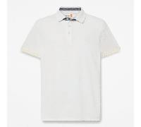 Timberland Polo Oxford Uomo a Manica Corta Baboosic Brook Bianco Taglia L Codice TB0A6BWGCM9 Bianco