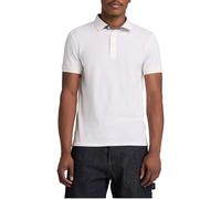 Timberland - Polo Oxford Uomo a Manica Corta Baboosic Brook, Bianco
