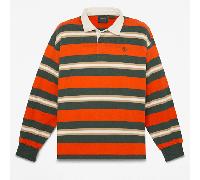Timberland - Polo Rugby a Maniche Lunghe da Uomo in arancione, Uomo, arancione, Taglia: XXL