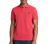 Timberland - Polo in Piqué a Maniche Corte Millers River da Uomo in rosso, Uomo, rosso, Taglia: L
