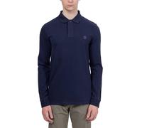 Timberland Blue Cotton Men Polo Shirt - L