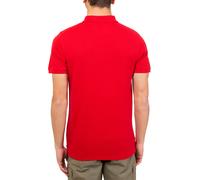 Timberland Polo da uomo Oyster River 0A2BS1 slim manica corta logo petto cotone L Bianco