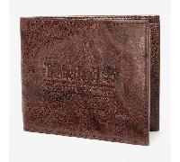 Timberland - Portafoglio Billfold in Pelle Lavata da Uomo in marrone scuro, Uomo, marrone