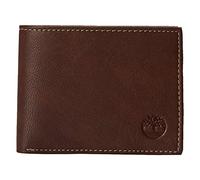 Timberland Blix Slimfold Leather Wallet Accessori da Viaggio-Portafogli, Marrone, Taglia Unica Uomo