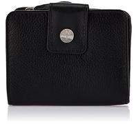 Timberland Portafoglio in Pelle RFID Small Indexer Billfold, Piccolo Donna, Nero, Taglia Unica