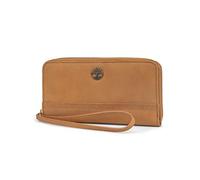 Timberland Portafoglio in Pelle RFID Zip Around Clutch con Cinturino da Polso, Polsino Donna, Grano (Nubuck), Taglia Unica