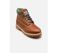 Timberland - PREM 6 IN LACE WATERPROOF BOOT WHEAT Marrone - Stivaletti e tronchetti 35 Marrone