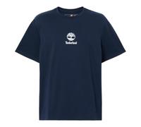 Timberland Print Stack Logo Short Navy, Maglietta Uomo - M