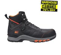 Timberland Pro Hypercharge Uomo IN Pelle Idrorepellente Sicurezza Stivali Nero