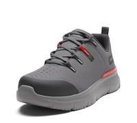Timberland PRO InterceptIndustrial Athletic - Scarpe da Lavoro da Uomo, Grigio/Rosso, 8.5