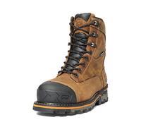 Timberland Pro Men's Boondock Composite Toe WP Industrial Work Boot,Brown Oiled Distressed Leather,10 M US, Pelle Distressed Brown Oiled, 44 EU