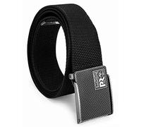 Timberland PRO Men's Cut to Fit Adjustable Web Belt 38 mm, Nero, Talla 32-44