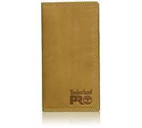 Timberland PRO Men's Leather Long Bifold Rodeo Wallet with RFID