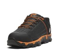 Timberland PRO Men's Powertrain Sport Alloy Safety Toe Industrial Athletic Work Shoe, Black/Orange, 13