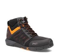 Timberland PRO Men's Radius Mid Composite Safety Toe Athletic Industrial Work Shoe, Black/Orange, 13