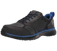 Timberland PRO Men's Reaxion Athletic Composite Toe Work Shoe, Black/Blue, 15