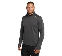 Timberland PRO Men's Understory 1/4-Zip Fleece Top, Dark Charcoal Heather, L