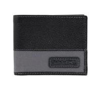 Timberland PRO Portafoglio Passcase Uomo in Tela e Pelle Macinata, Nero