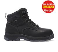 Timberland Pro Titan 6 Uomo Durevole IN Pelle Con Lacci Sicurezza Stivali Neri