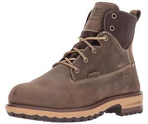Timberland PRO Women's Hightower 6"" Alloy Toe Waterproof Industrial And Construction Shoe, Turkish Coffee, 6 M US