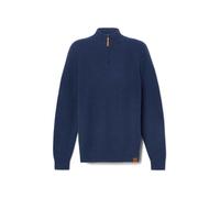 Timberland - Williams River Textured 1/4 Zip Sweater - Maglione XL blu