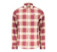 Timberland Red Cotton Men Shirt - XL