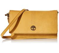 Timberland RFID Leather Crossbody Bag Wallet Purse, Borsa a Tracolla in Pelle Donna, Grano (Nubuck), Taglia Unica